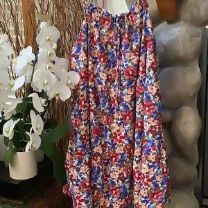 Tiered Floral Dress New Plus Size 3-4X (please check measurements in listing)